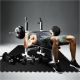 Gorilla Sports Fitnesz szett: pad súlyzó 100 kg szőnyeg