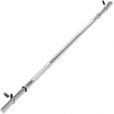 Gorilla Sports Súlyzórúd króm csillagzárak 140 cm